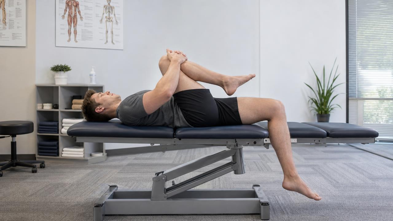 Thomas Test for hip flexor tightness